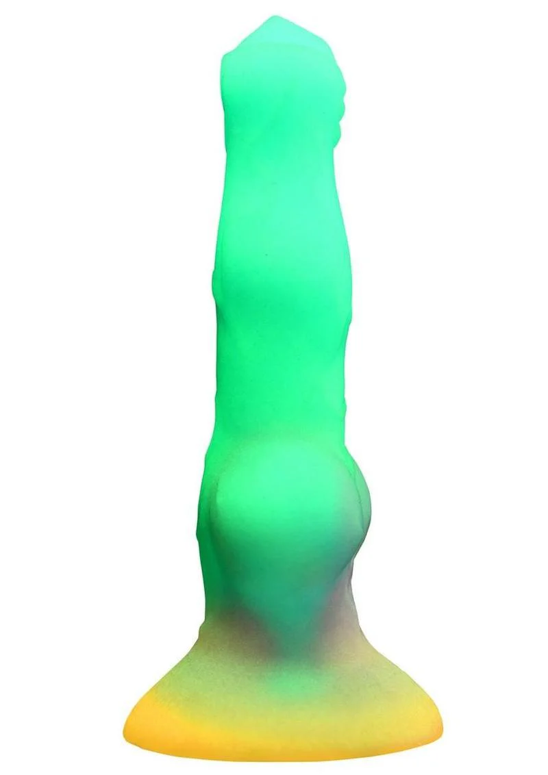 Astro Cock Vibrating Glow In The Dark Silicone Dildo - Image 2