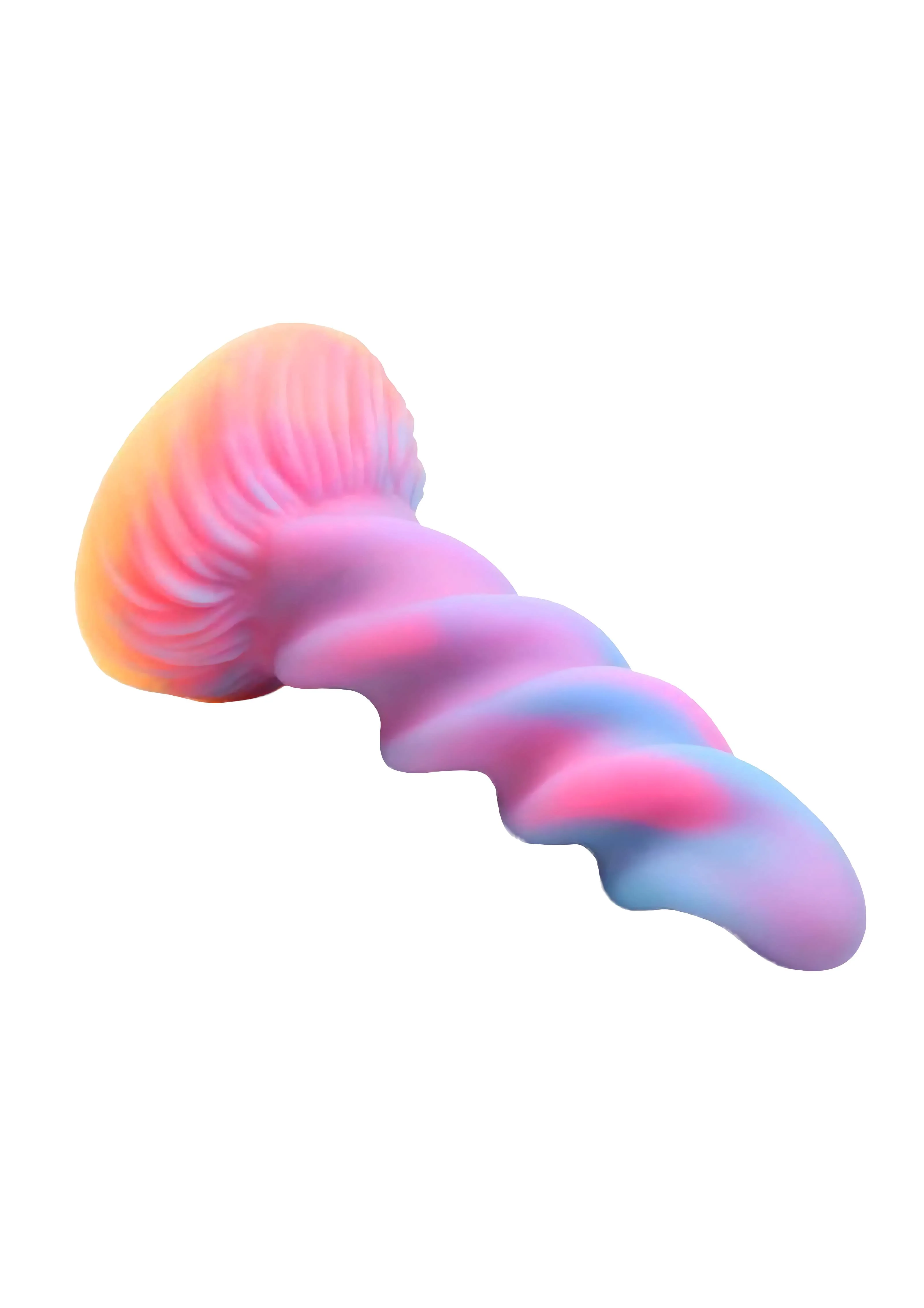 Cosmic Swirl Unicorn Dildo - Glow in the Dark - Image 2