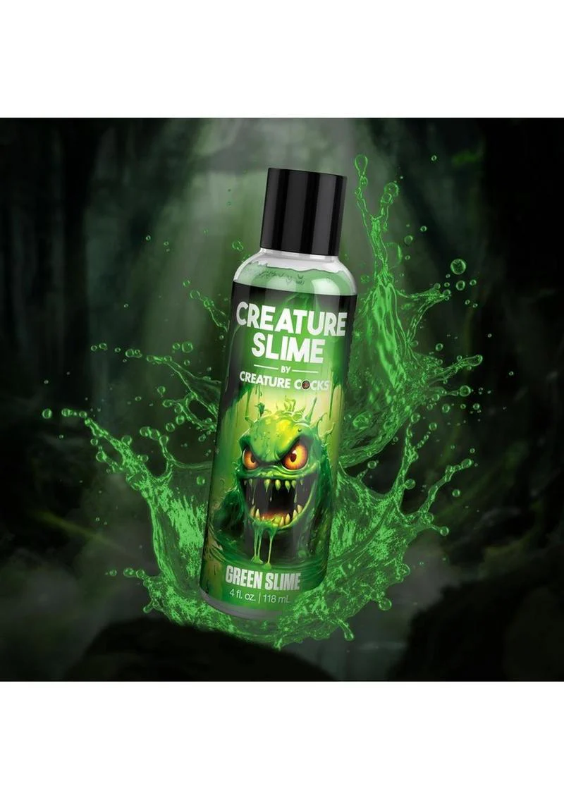 Creature Slime Green Water Based Lubricant - Image 2