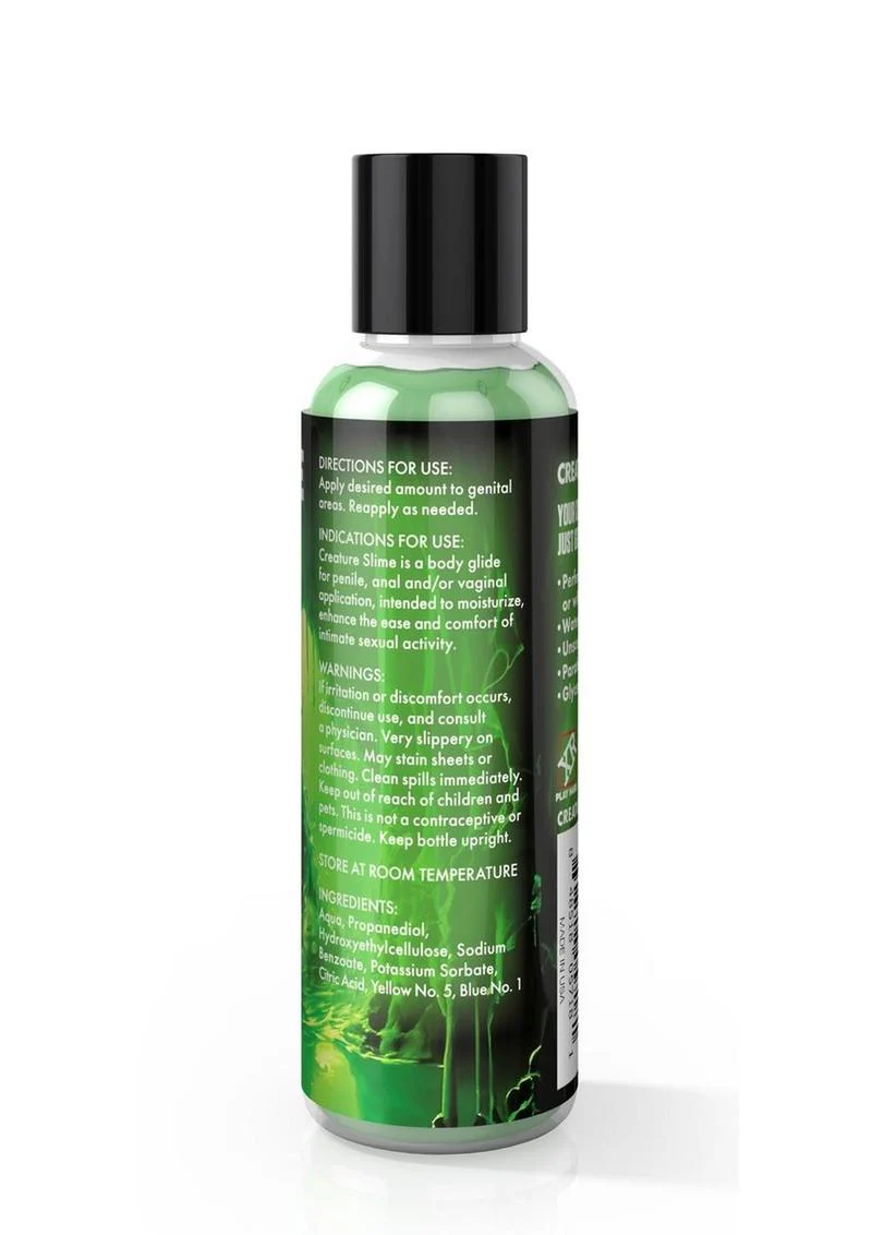Creature Slime Green Water Based Lubricant - Image 3