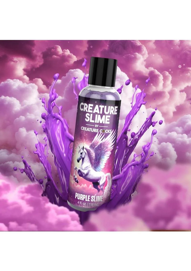 Creature Slime Purple Water Based Lubricant - Image 3