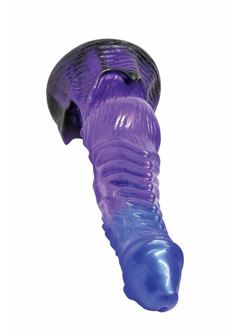 Diabolyx Rift Rider Thrusting & Vibrating Silicone Dildo - Image 2