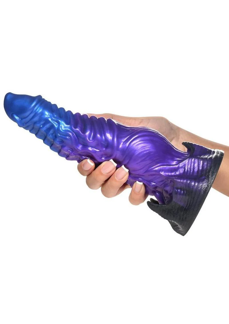 Diabolyx Rift Rider Thrusting & Vibrating Silicone Dildo - Image 3