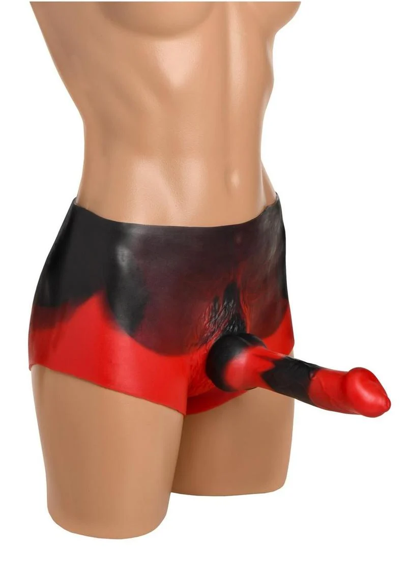 Hellfire Silicone Shorts Strap-On
