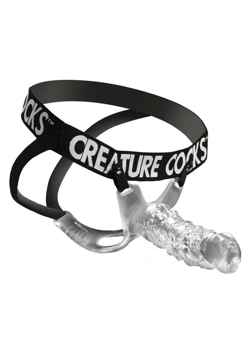 King Kraken Hollow Strap-On with Harness