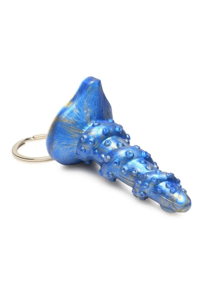 Kraken Coil Charm Keychain