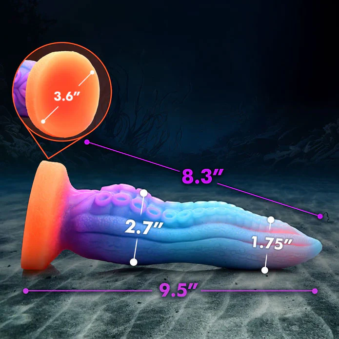 Magic Tentacle Dildo - Glow in the Dark - Image 6