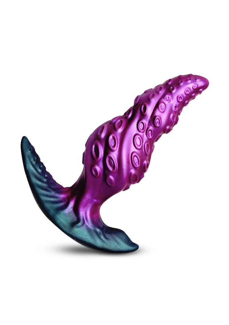 Octo-Twist Silicone Anal Plug