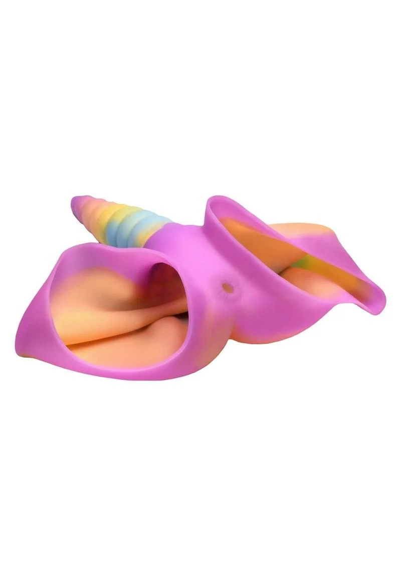Unicorn Sorbet Silicone Shorts Strap-On - Image 3